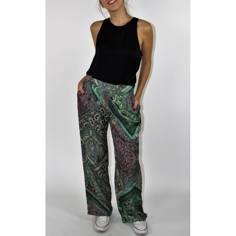 PANTALÓN FLUIDO PAISLEY